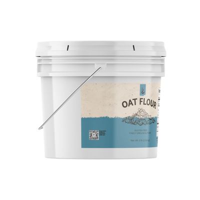 Oat Flour (1 Gallon) Gluten-Free Baking, Non-GMO, Finely Ground Pure