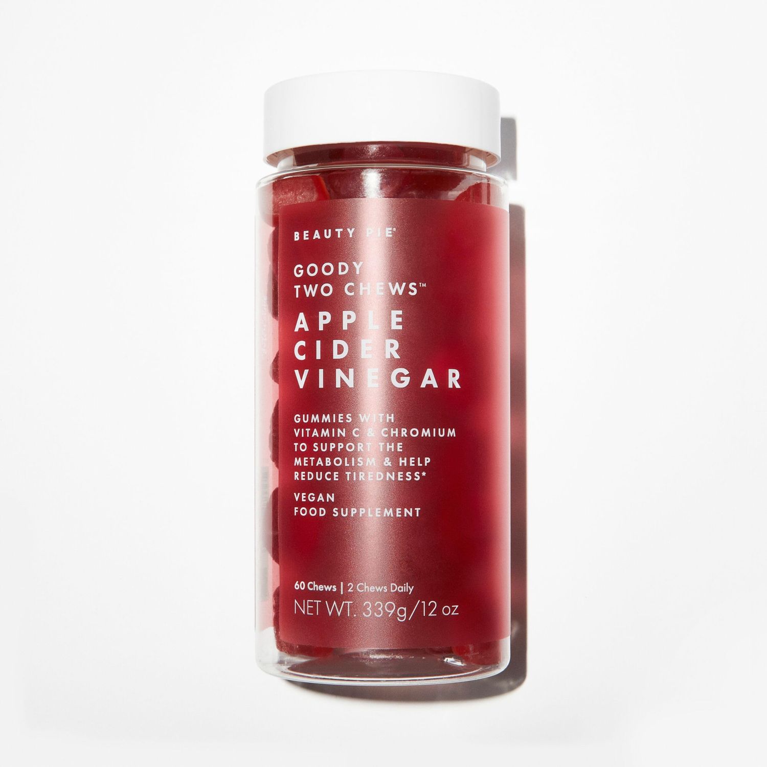 Beauty Pie Goody Two Chews Apple Cider Vinegar Gummies with Vitamin C Chromium