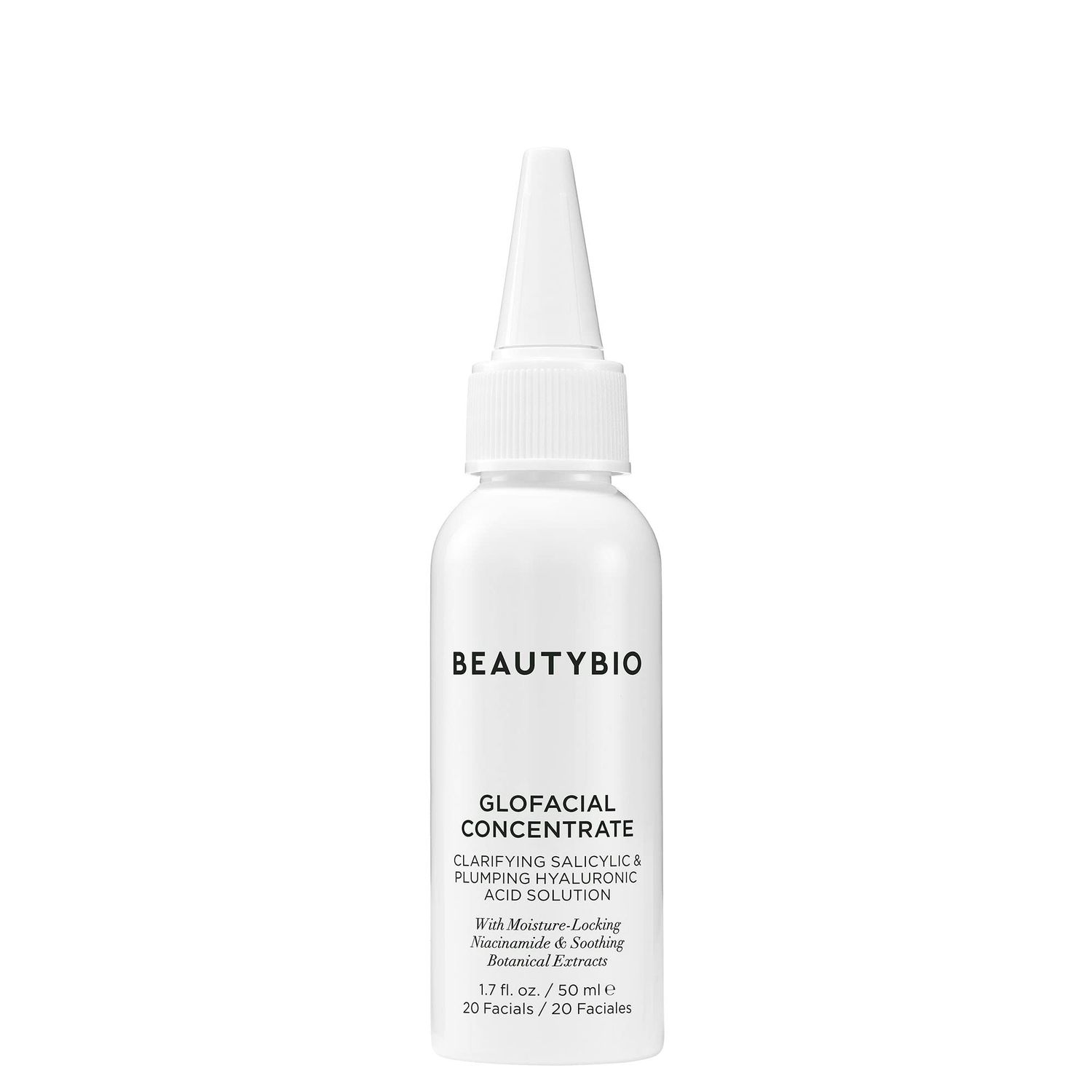 BeautyBio GLOfacial Hydro-Infusion Deep Pore Cleansing Blue LED Clarifying Tool Concentrates