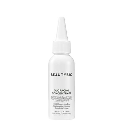 BeautyBio GLOfacial Hydro-Infusion Deep Pore Cleansing Blue LED Clarifying Tool Concentrates