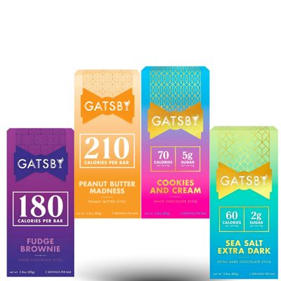 Chocolate Bar Variety 8 Pack Fudge Brownie Peanut Butter Madness Cookies and Cream Sea Salt Xtra Dark 2.9oz Bars