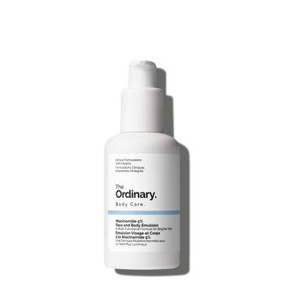 The Ordinary Niacinamide 5 Face and Body Emulsion, Dark Spot Skin Tone Corrector, 3.4 Fl Oz