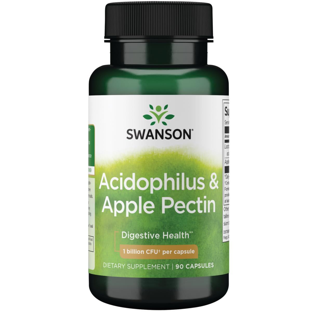 Swanson Acidophilus Apple Pectin 90 Capsules