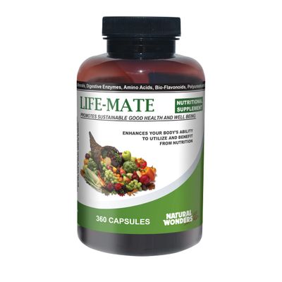 Natural Wonders Life Mate - Multivitamin Supplement Prenatal Multi-Vitamins for Women with Nutritional and Immune Support Energy Supplements for Men Women (360 Capsules)