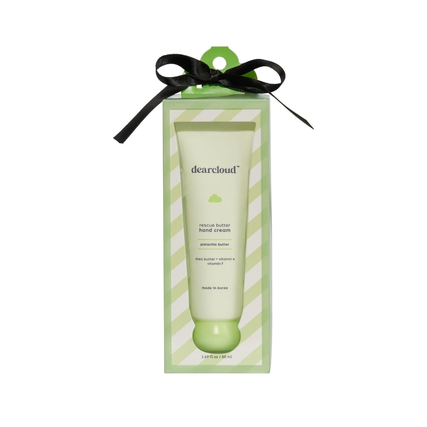 dearcloud Rescue Butter Hand Cream - Ultra Repair for Dry, Cracked Hands, Shea Butter, Vitamin E, and Vitamin F (Pistachio Butter)