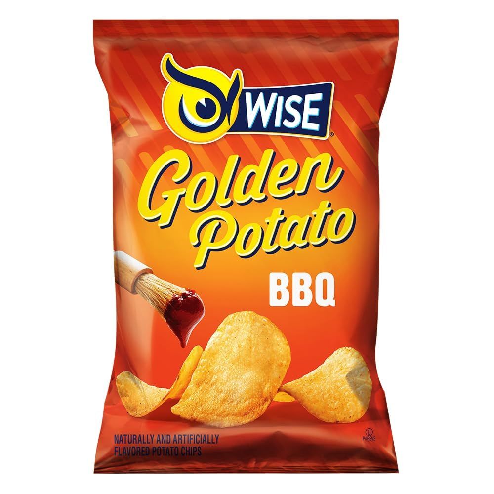 Wise Foods BBQ Potato Chips, 4-Pack