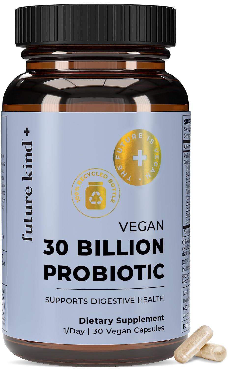 Future Kind Vegan Probiotics for Women and Men