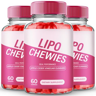 Lipo Chewies Gummies - Advanced Formula Supplement Support, 180 Gummies for 3 Months