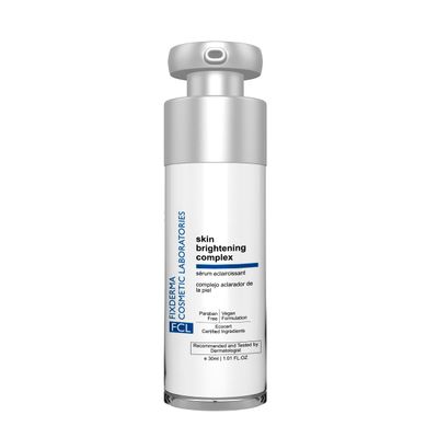 FCL Skin Brightening Complex with 2 Alpha Arbutin, 0.5 Hyaluronic Acid Milk Protein Antioxidant Serum for Face Dead Skin Remover for Face - 1.05 Fl Oz
