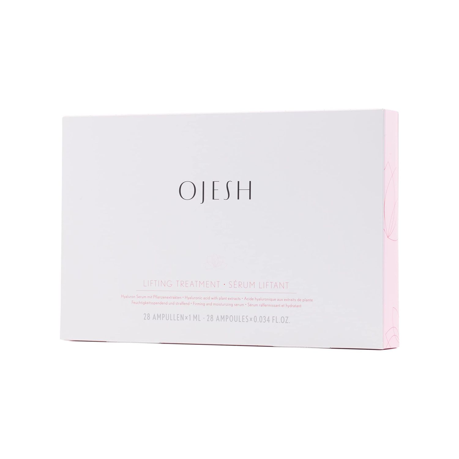 OJESH Classic Hyaluronic Acid Lifting Treatment Serum 0.6,Moisturizers, Anti Aging, Firming And Lifting, Brightens Skin Tone, Reduces Fine Lines, Deeply Nourishing, All Type Skin,28 Ampoules 1ML