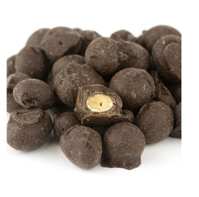 SweetGourmet Dark Chocolate Double Dipped Peanuts Bulk Candy 1 Pound