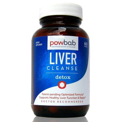 powbab Liver Cleanse Detox. 1 Patent-Pending Optimized Repair Formula. Liver Md Focus Research with Organic Baobab, Beet Root Powder, and Goji. Beats Milk Thistle Silymarin Dandelion (60 Capsules)