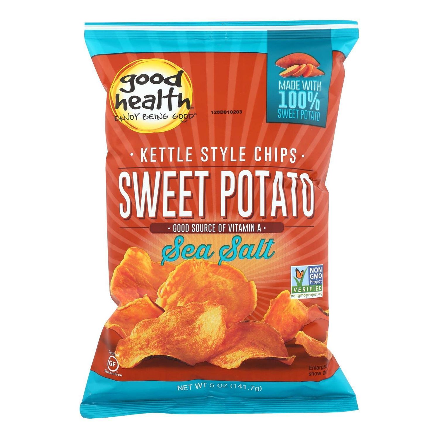 Good Health Glories Kettle Sweet Potato Chips, 5-Ounce (Pack of 12)
