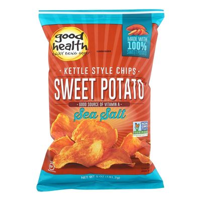 Good Health Glories Kettle Sweet Potato Chips, 5-Ounce (Pack of 12)