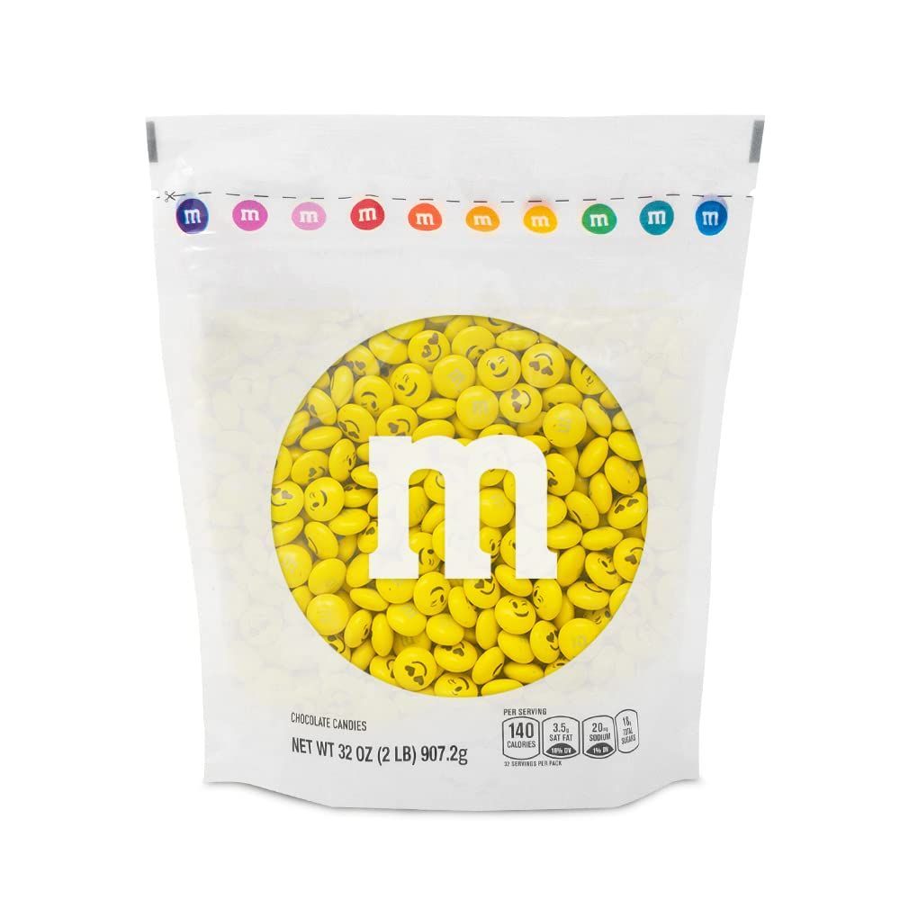 MM S WORLD Emoji Milk Chocolate Candy - 2lbs