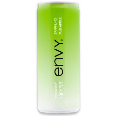 Envy Sparkling 100 Fruit Juice, Fuji Apple 8oz (Case of 24)