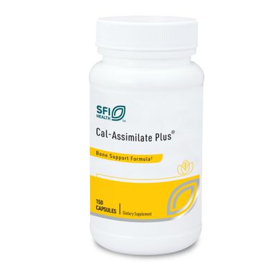 Klaire Labs Cal-Assimilate Plus - Triple Calcium Bone Support Complex with Vitamin D3, Key Minerals Chondroitin Sulfate, Hypoallergenic BSE-Free (150 Capsules)