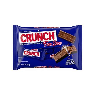 Crunch Milk Chocolate Fun Size 10oz - Perfect for Snacking Sharing