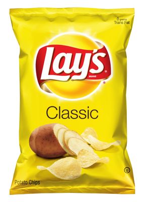 Lay&#39;s Potato Chips, Classic, 10 Ounce (Pack of 4)