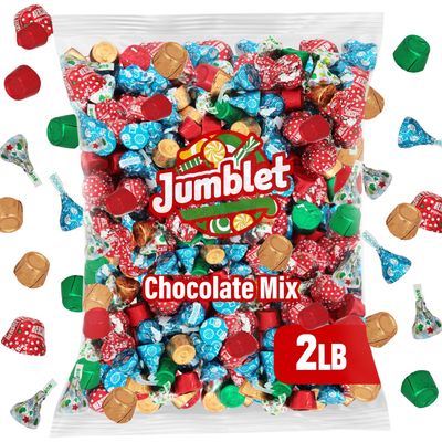 Assorted Candy Bulk Pack 2lb - Individually Wrapped Chocolate Assortment for Parties, and Candy Dishes - Festive Seasonal Treats for Sharing and Gifting