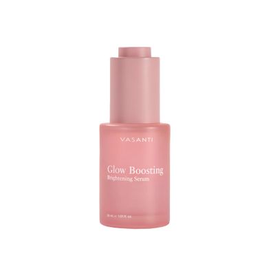 VASANTI Glow Boosting Serum (30mL) - Enriched with Vitamin C, Bearberry and Arbutin Infused Serum for Instant Glowing Skin