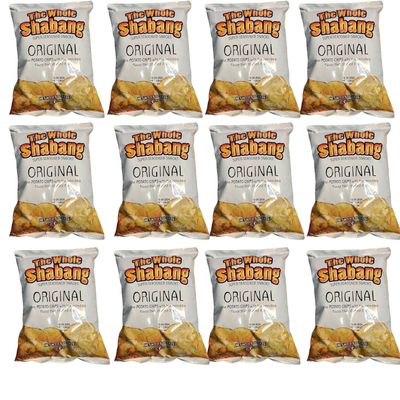 The Whole Shabang Original Potato Chips by Moon Lodge, 1.5 Oz, Pack of 12