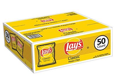 Potato Chips, Lay&#39;s Classic, 1 oz, 50-count