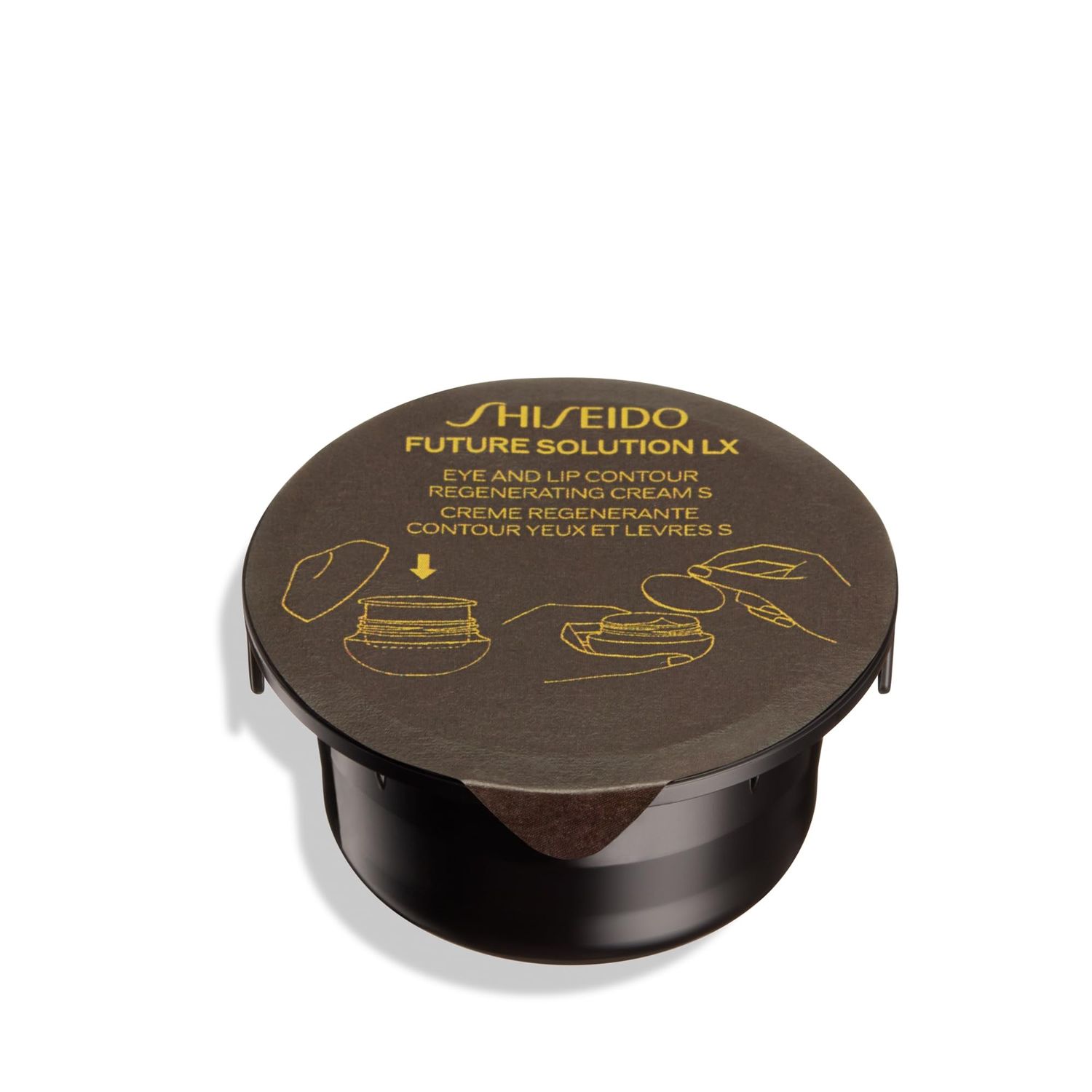 Shiseido Future Solution LX Eye and Lip Contour Regenerating Cream Refill - 17 mL - Visibly Improves the Look of Wrinkles Sagging Around the Eyes and Mouth - All Skin Types