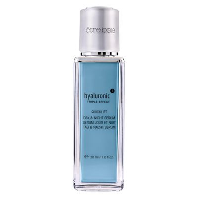 tre belle Hyaluronic Triple Effect Quicklift Day Night Serum Hyaluronic Acid Serum for Face Intense Hydration Moisturizing, Lifting Firming Result for All Skin Types 30 ml 1 Fl Oz