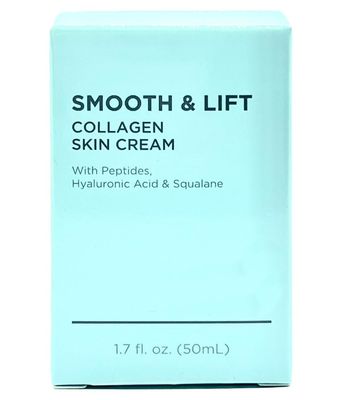 Collagen Skin Moisturizer, With Peptides, Hyaluronic Acid Squalane