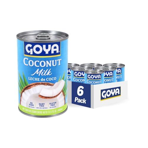 Goya Foods Coconut Milk, 13.5 Ounce (Pack of 6)