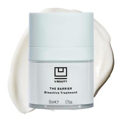 U Beauty BARRIER Bioactive Treatment - Night Cream Moisturizer for Face for Softer Stronger Skin, Improves Rough, Dull Skin, Overnight Skin Barrier Cream with Urea, Hyaluronic Acid - 1.7 fl oz