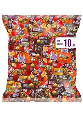Chocolate Assorted Bulk Candy - 10 LB Chocolate Candy Variety Pack - Bulk Chocolate, Milk Chocolate Candy, Dark Chocolate - Bulk Candy Mix for Candy Bags - Candy - Chocolate Candy Variety Pack