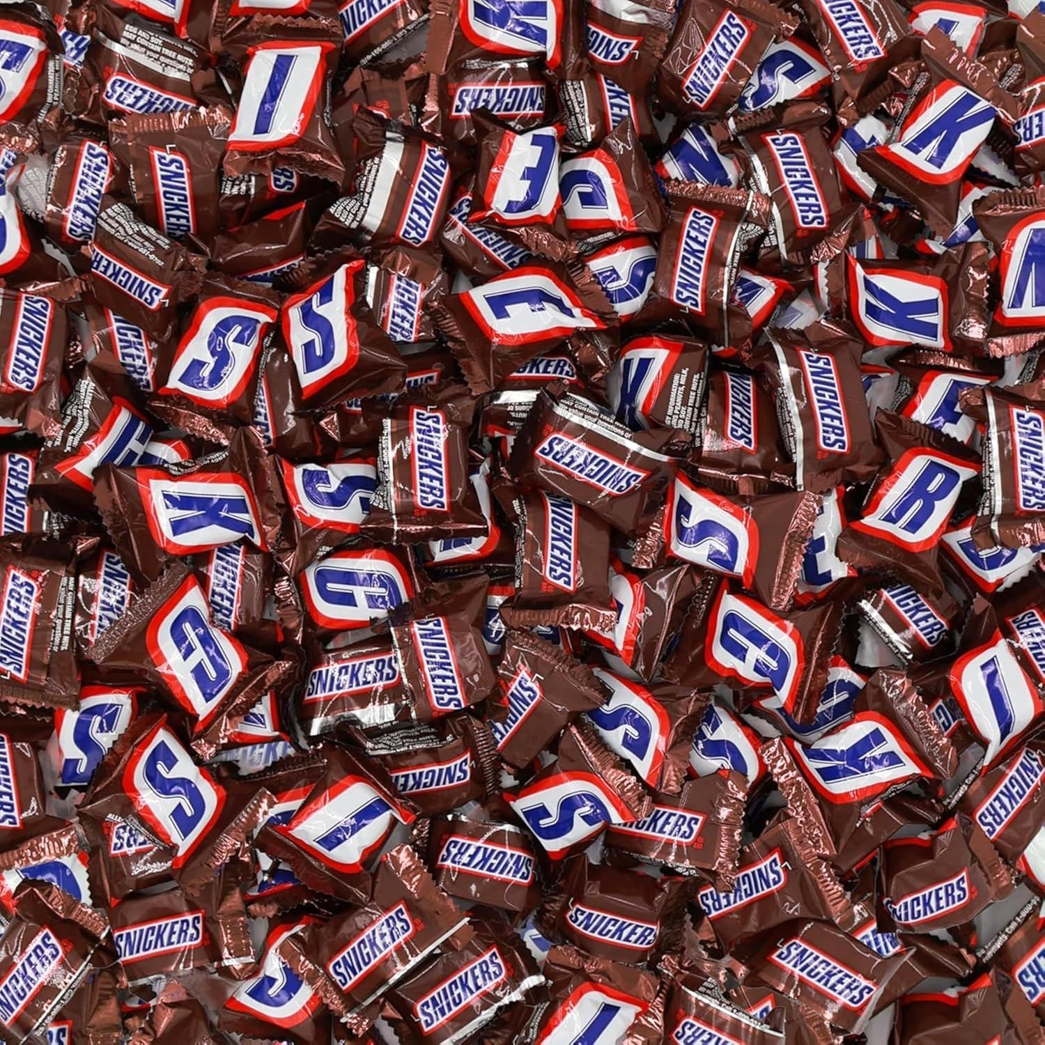 ASSORTIT X Snickers Miniatures Peanut Caramel Chocolate Candy Bars Individually Wrapped Holiday Chocolates Bulk 1.5 Lbs, 75 Pcs Perfect for Trick Or Treat, Parties, Pinata Fillers (24-Oz)