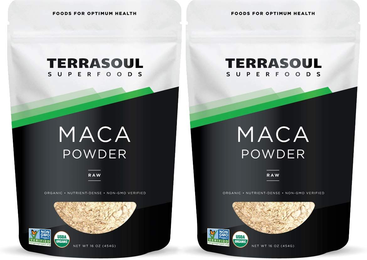 Terrasoul Superfoods Organic Raw Maca Powder, 2 Lbs : Premium Quality, Supports Increased Stamina Energy
