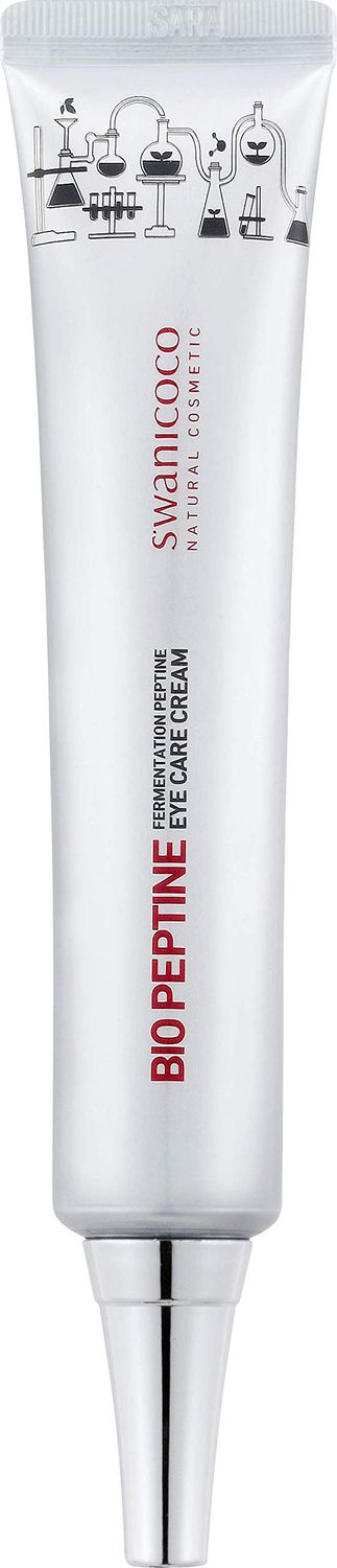 SWANICOCO Fermentation Peptine Eye Care Cream Under Eye Cream with 8 Peptides and Niacinamide, Anti Aging Eye Cream for Wrinkles Crows Feet Korean Skincare 45ml 1.52 Fl Oz