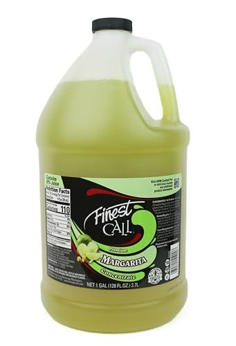 Finest Call Premium Margarita Concentrate Drink Mix, 1 Gallon Bottle (128 Fl Oz)