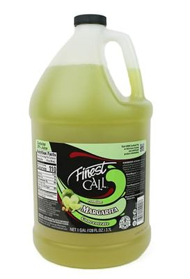 Finest Call Premium Margarita Concentrate Drink Mix, 1 Gallon Bottle (128 Fl Oz)