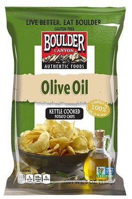 Boulder Canyon Olive Oil Kettle Chips, 5 oz