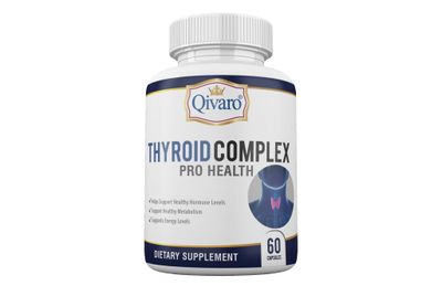 Thyroid Complex Pro - Natural Supplement for Thyroid Support, Energy, Focus and Metabolism (60 Capsules) with L-Tyrosine, Vitamin B, Iodine, Magnesium, Zinc B-12 for Men and Women