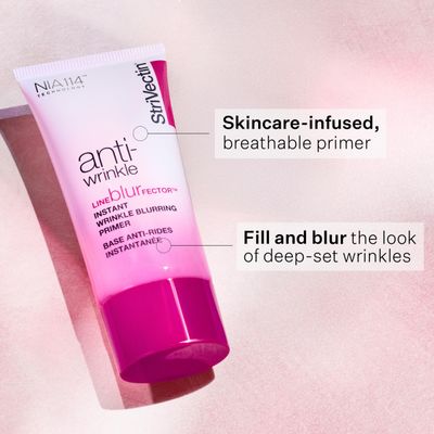 StriVectin Line BlurFector Instant Wrinkle Blurring Primer, Skin Primer to help blur and fill the look of wrinkles, Makeup Primer for Smooth Skin, 1 oz.