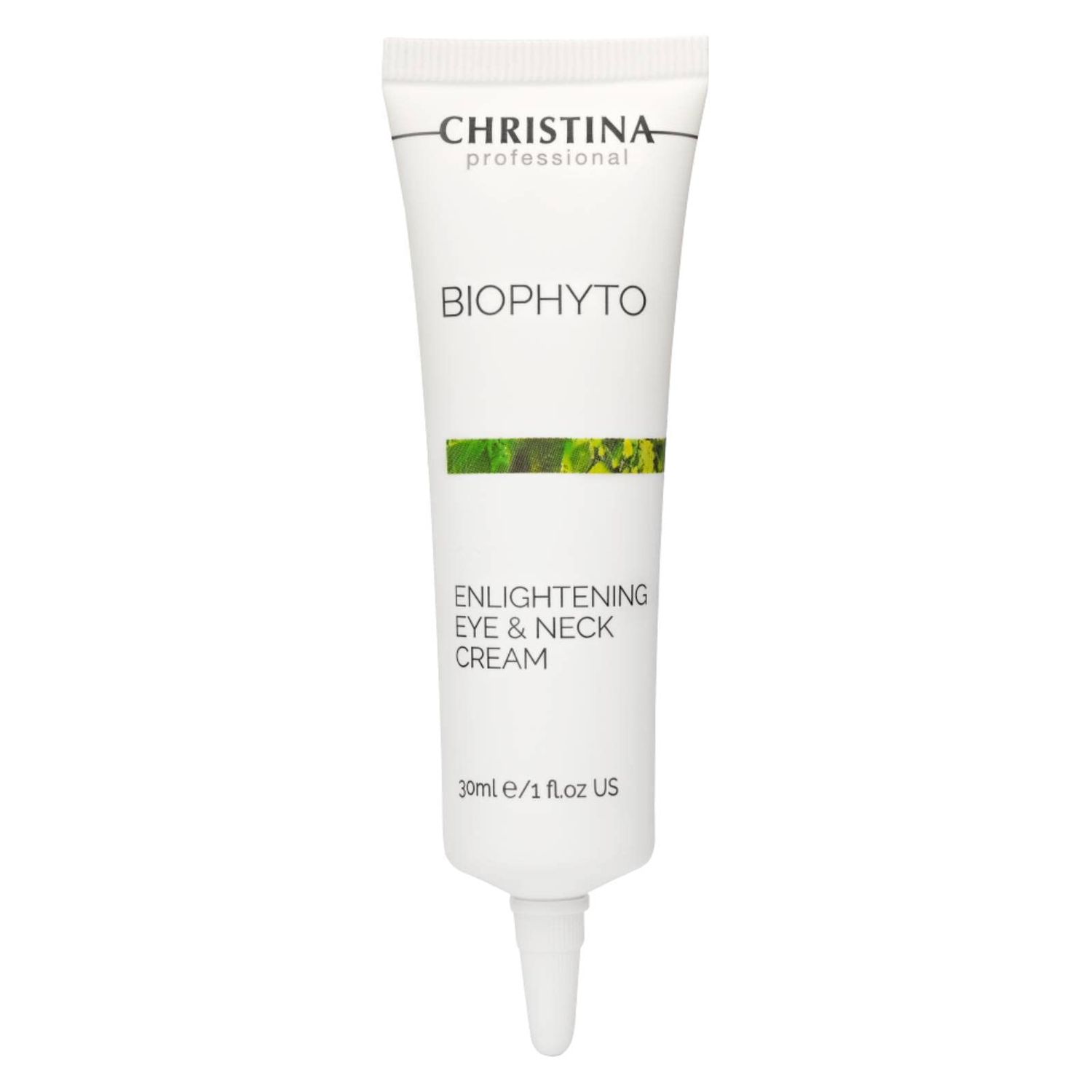 -CHRISTINA- Bio Phyto Enlightening Eye and Neck Cream with Vitamin E Under Eye Cream with Gentle Hydration and Rejuvenating Effect for All Skin Types 30ml