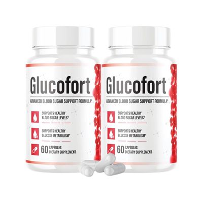 Mega Hits Glucofort Supplement Support Formula, 120 Capsules