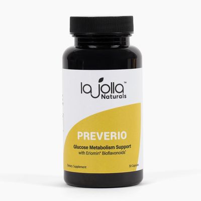 La Jolla Naturals Preverio - Premium Eriomin Lemon Flavonoids and Citrus Bioflavonoids Supplements (Once-Daily Capsules, 30 Day Supply)