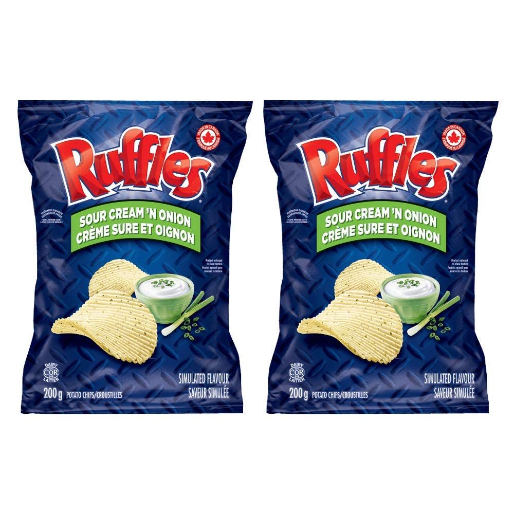 Ruffles Sour Cream &#39;n Onion (2-Pack) (2-Pack)