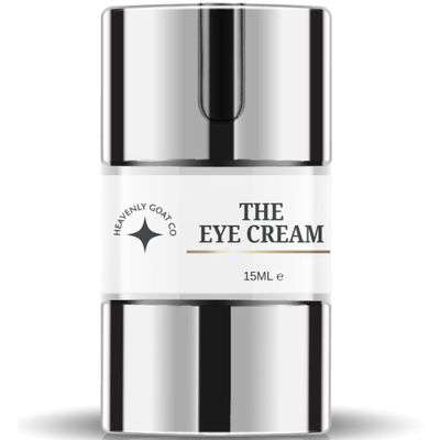LuxeJoie Heavenly Goat Goat Milk Eye Cream .5oz15mL Unscented Fragrance-Free