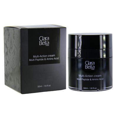 Clara Bella Health Multi-Action Facial Cream, for Dry Skin 1.6 fl oz, Multi Peptide Amino Acid