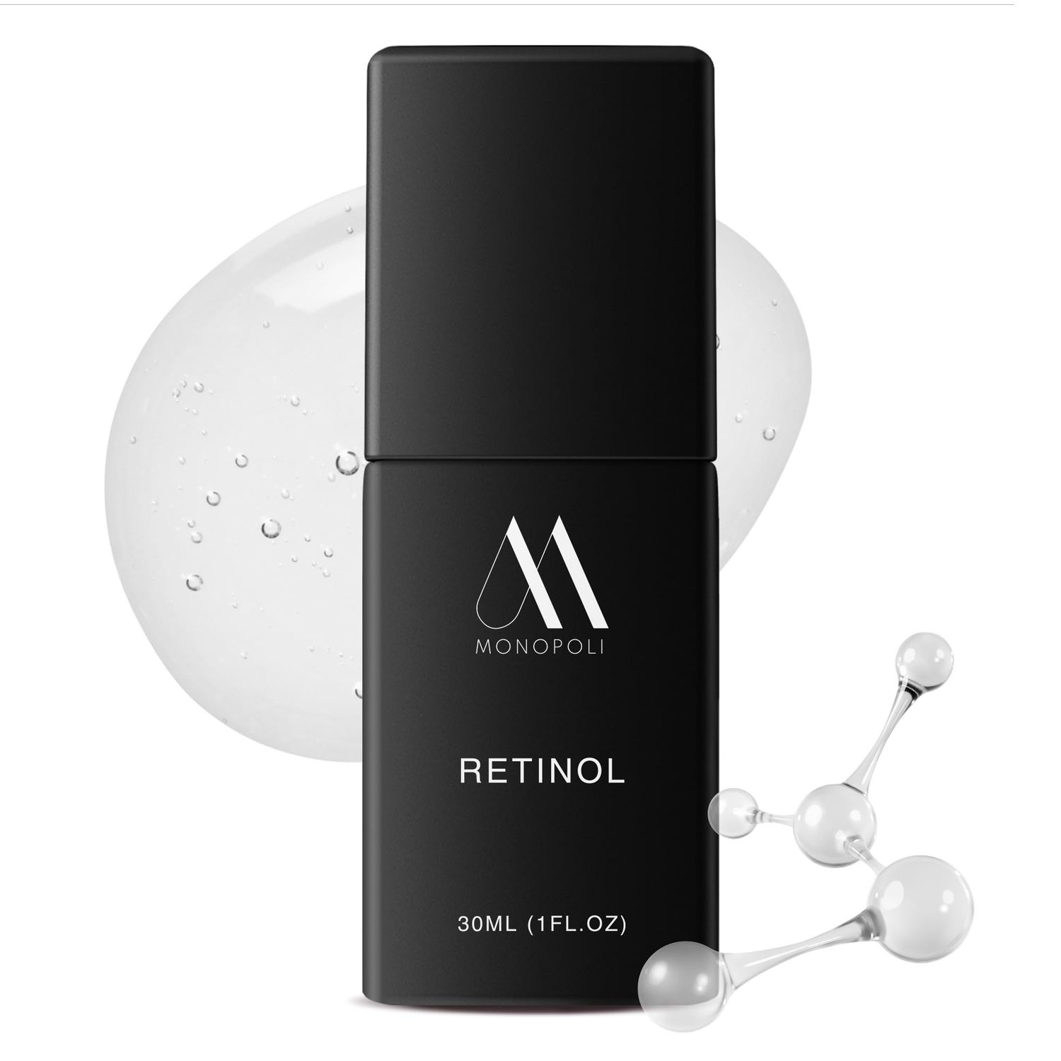 Monopoli Skin Retinol Serum Revitalize, Youthful Complexion EGT for Enhanced Skin Protection Ideal for Men and Women Seeking Rejuvenation Single 30ml