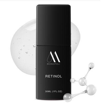 Monopoli Skin Retinol Serum Revitalize, Youthful Complexion EGT for Enhanced Skin Protection Ideal for Men and Women Seeking Rejuvenation Single 30ml