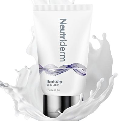 NEUTRIDERM Illuminating Body Lotion for Dry Skin, Aging Skin Dark Spots - Retinol Niacinamide Moisturizer for Women Men - Vitamin-Rich Hydrating Cream for Even Tone, 4.2 oz